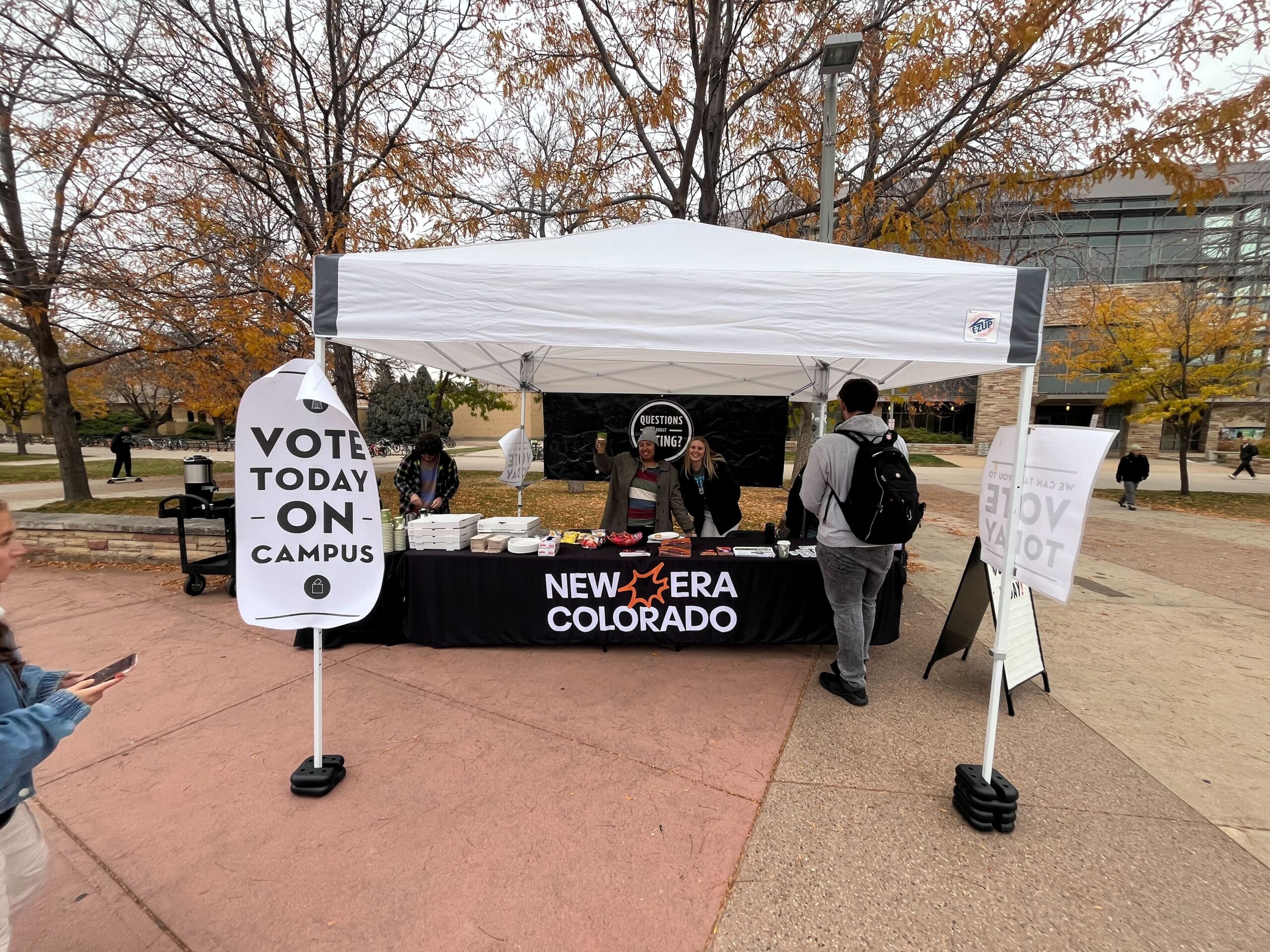 table for get out the vote