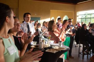 Photo of 2023 Toast to Democracy attendees.